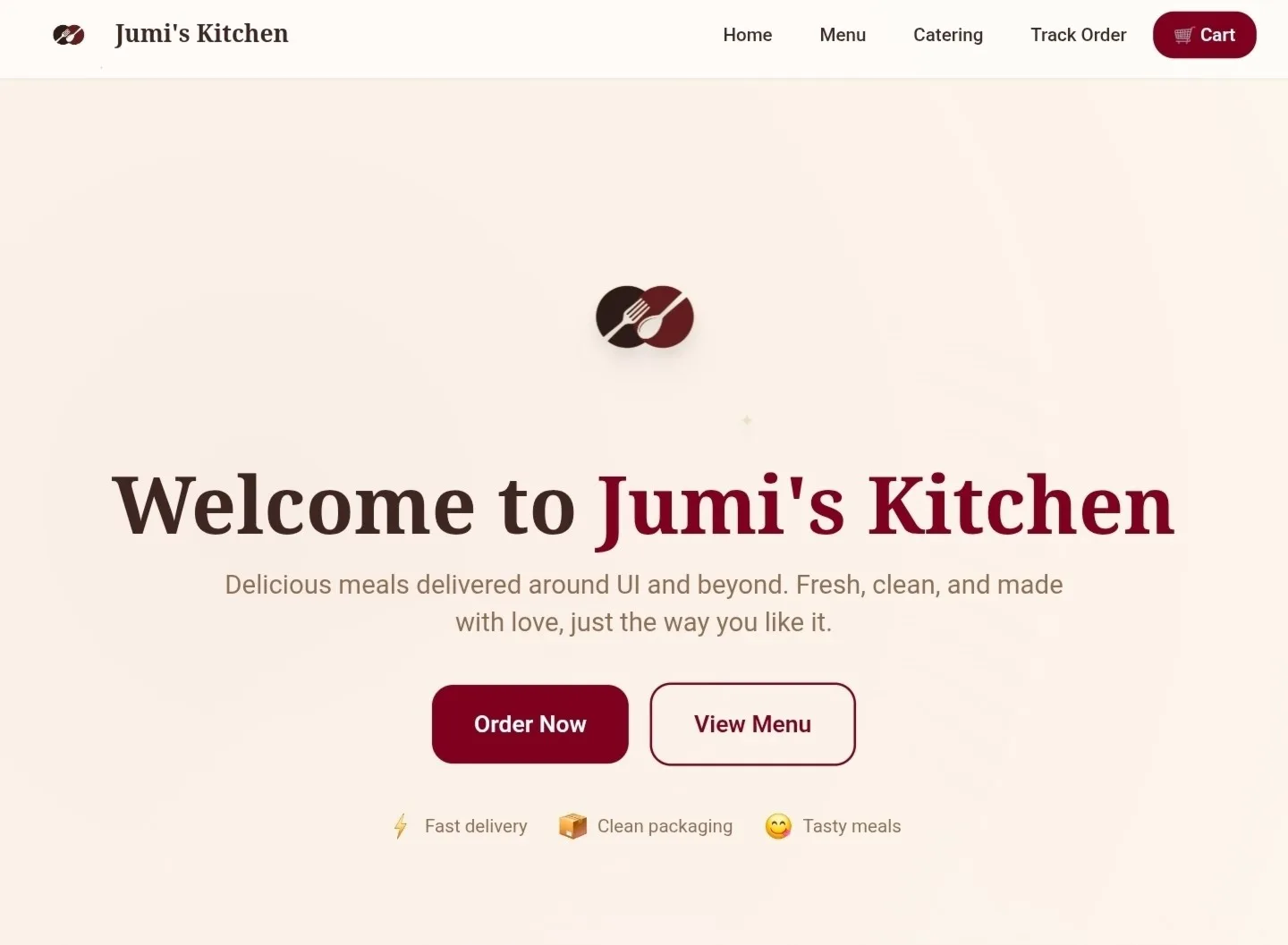 Screenshot of Jumi's Kitchen